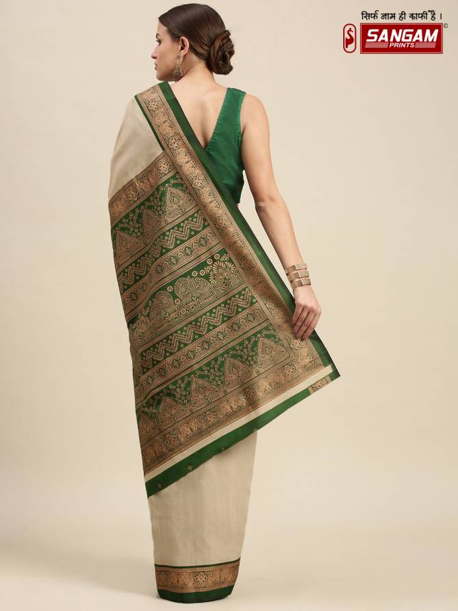 Sangam Srivalli 3 Fancy Latest Designer Ethnic Wear Silk Saree Collection